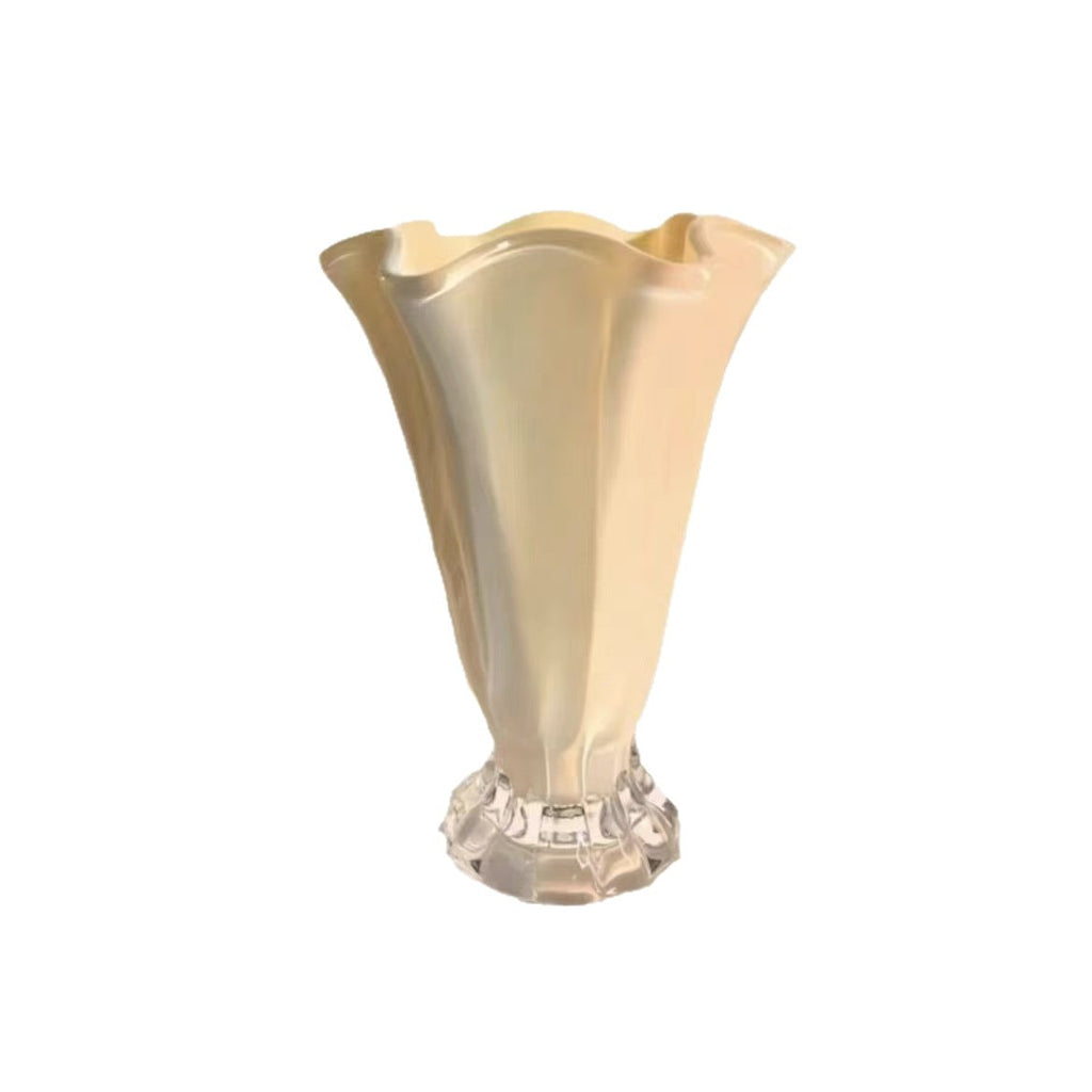 Cute And Elegant Flower Vase Glass Vase Living Room Flower Arrangement Ins Style Simple And Easy To Match Dopamine Color Vase