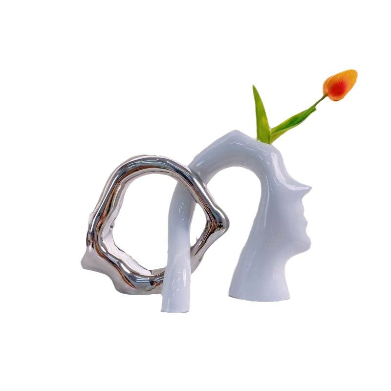 Modern Light Luxury Vase Ornaments, Living Room Dining Table, Home Accessories, Tv Cabinet, Advanced Decoration, Entrance Hall Artwork, Ceramics