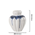 High-End Ceramic Vase Living Room Bedroom Decoration Nordic Modern Simple Hydroponic Flower Device